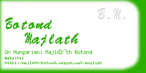 botond majlath business card